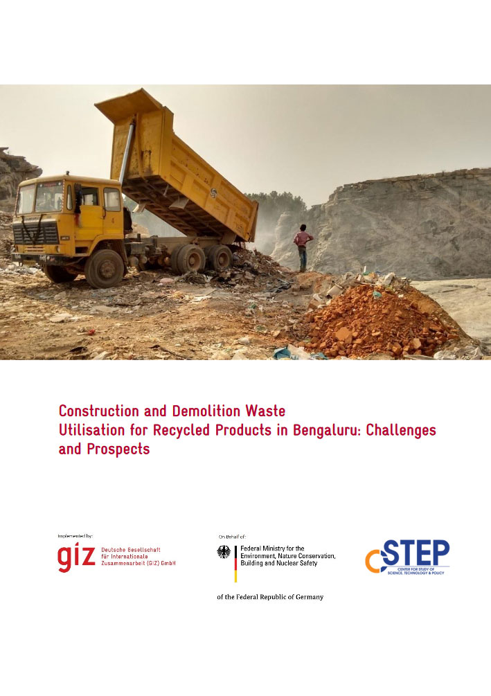 Construction and Demolition Waste Utilisation for Recycled Products in Bengaluru: Challenges and Prospects