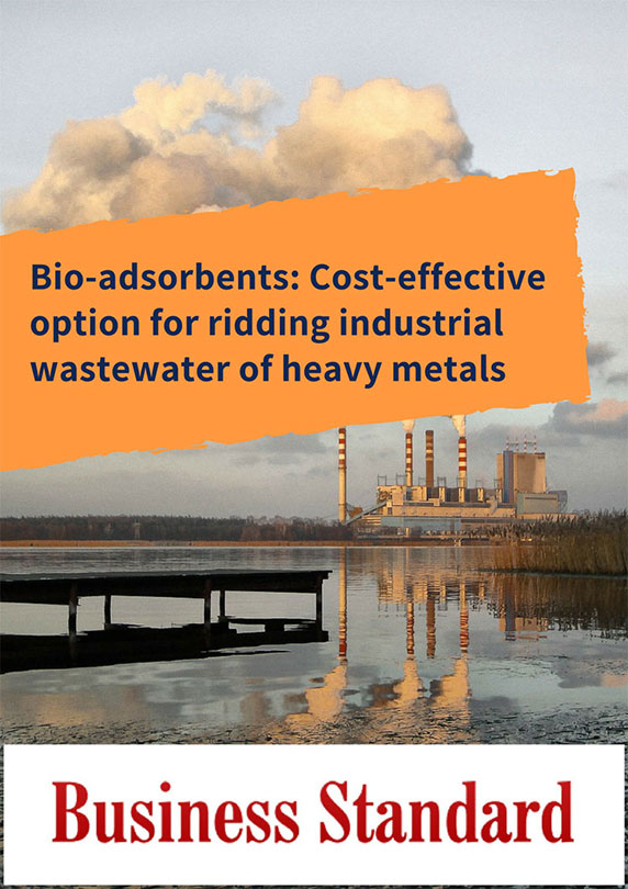 Bio-adsorbents: Cost-effective option for ridding industrial wastewater of heavy metals