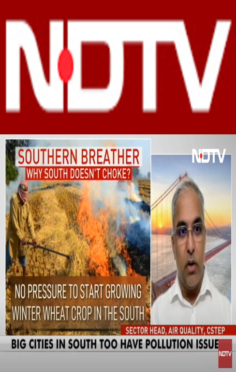 Dr R Subramanian spoke about air pollution in South India on NDTV
