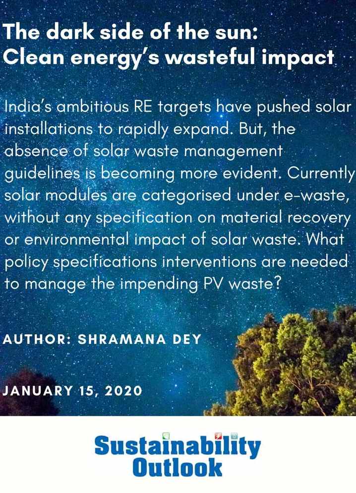 The dark side of the sun: Clean energy’s wasteful impact