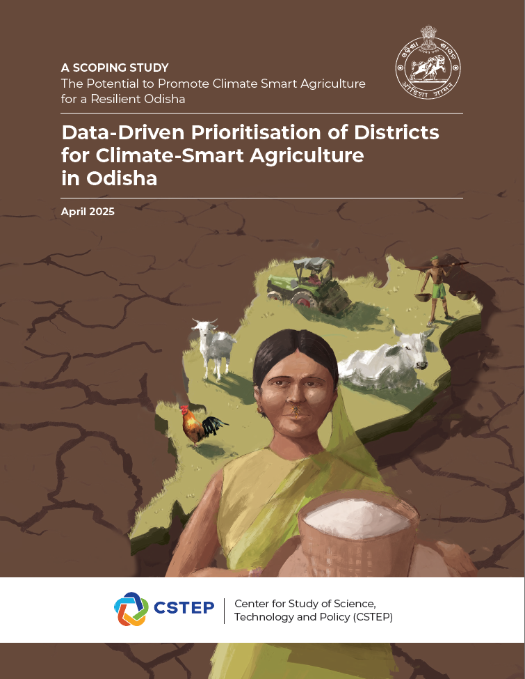 Data-driven prioritisation of districts for climate-smart agriculture in Odisha