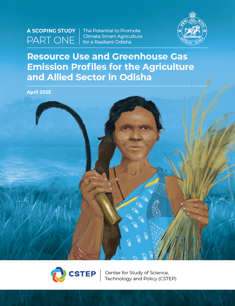 Resource use and greenhouse gas emissions profiles for districts of Odisha